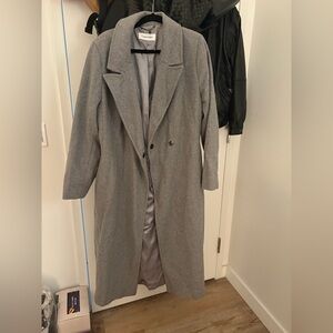 Calvin Klein Women's Classic Gray Trench Coat